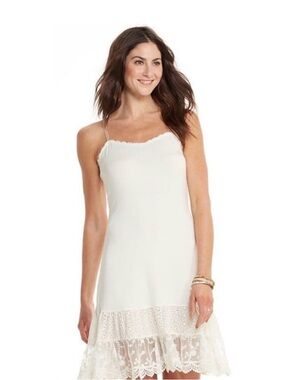 Matilda Jane Spoon Full of Sugar Slip Dress Extender / Ivory /Sz L